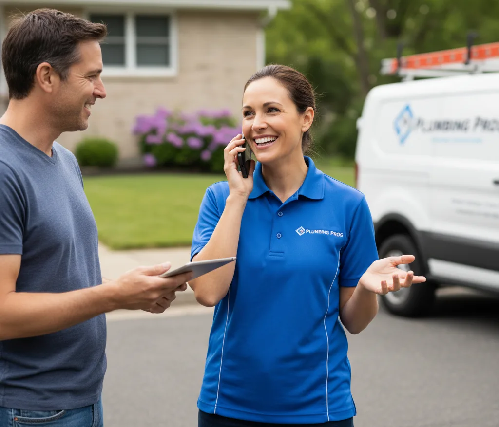 Grant Plumbing customer support in Roebling